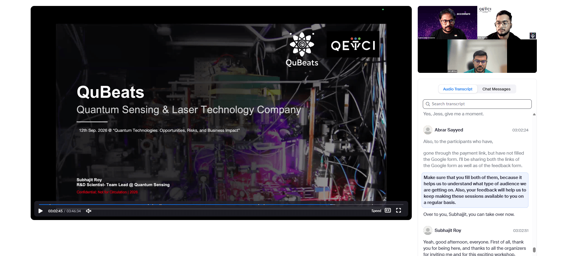 Quantum Technologies: Opportunities, Risks & Business Impact 3